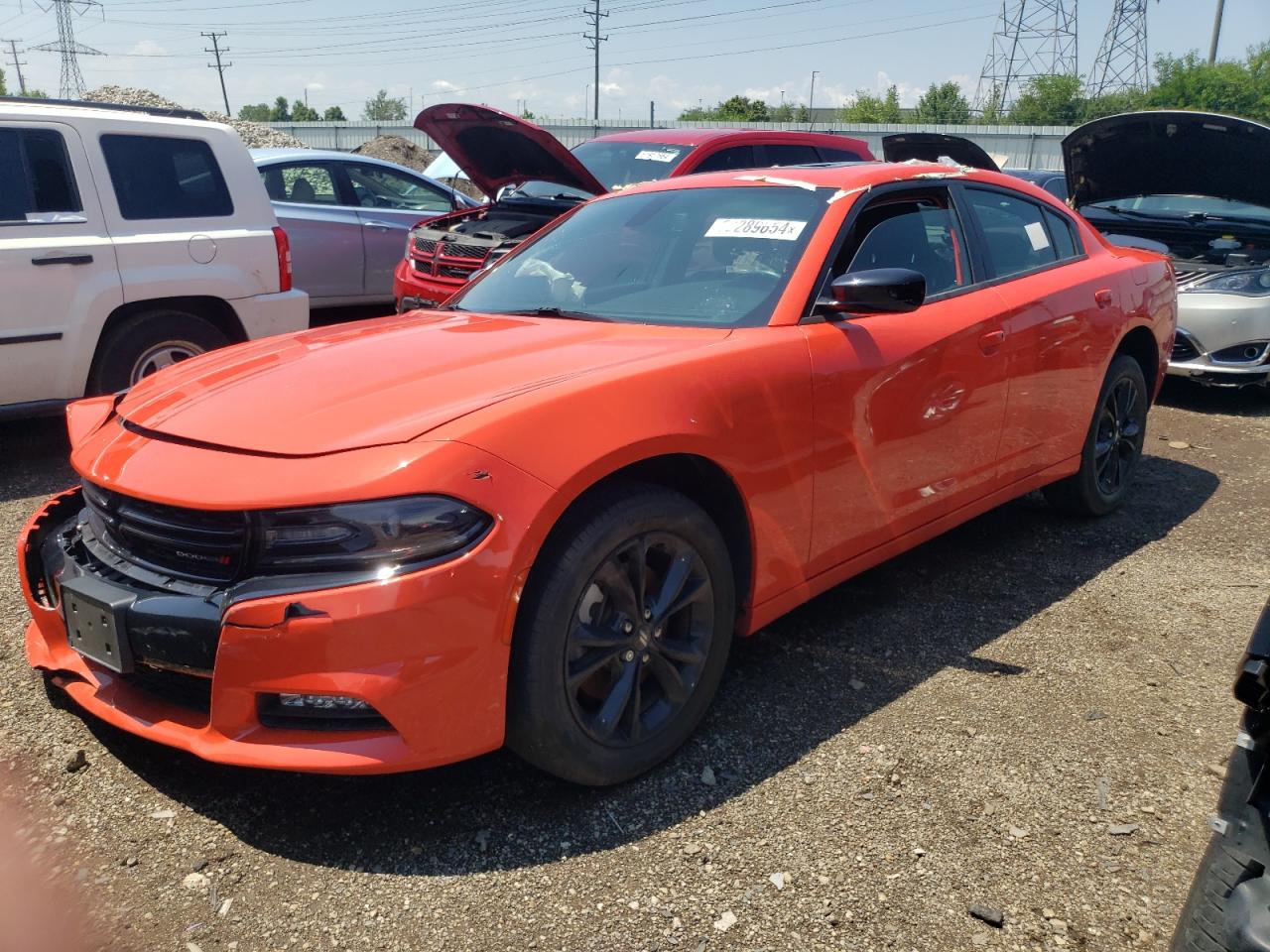 2021 Dodge Charger Sxt vin: 2C3CDXJGXMH562872