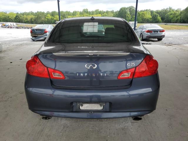 2011 Infiniti G25 Base VIN: JN1DV6AP7BM601597 Lot: 62299474