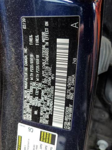 2020 Lexus Rx 350 VIN: 2T2HZMDA7LC238890 Lot: 63306624