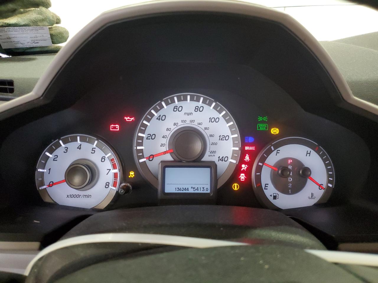 5FNYF4H99DB065822 2013 Honda Pilot Touring