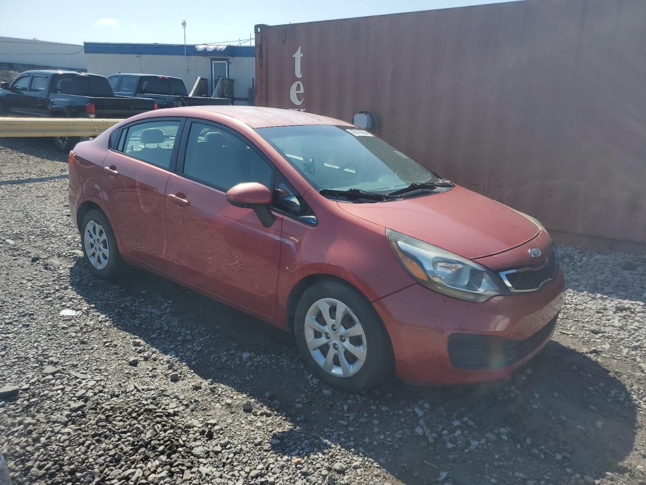 Lot #2976624590 2013 KIA RIO EX