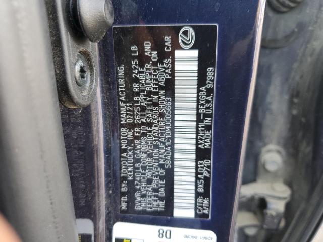 2021 LEXUS ES 300H - 58ADA1C10MU005663