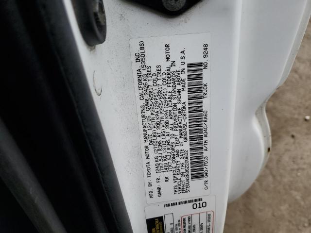 2006 TOYOTA TACOMA ACC 5TEUU42N96Z200602  64619404