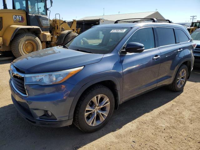 2015 Toyota Highlander Xle VIN: 5TDJKRFH2FS116645 Lot: 61765754