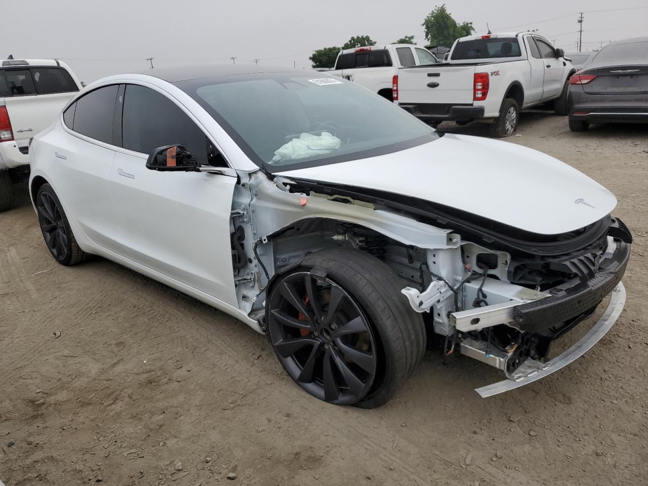 2020 Tesla Model 3 vin: 5YJ3E1EB7LF735708