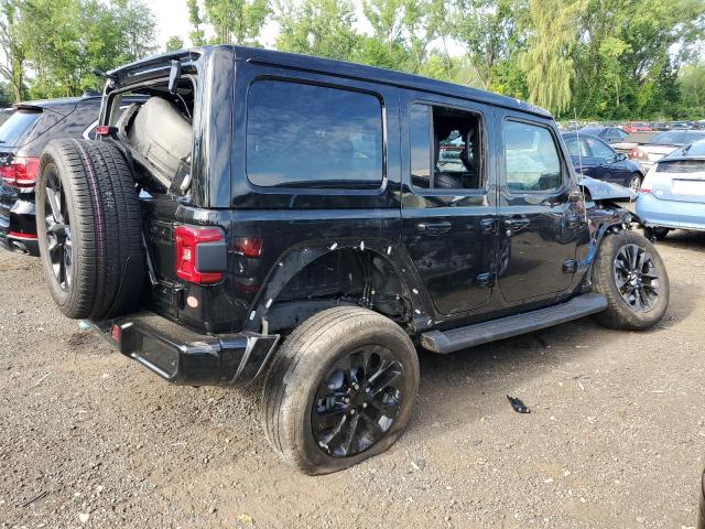 JEEP WRANGLER U 2021 black  hybrid engine 1C4JJXP67MW675187 photo #4