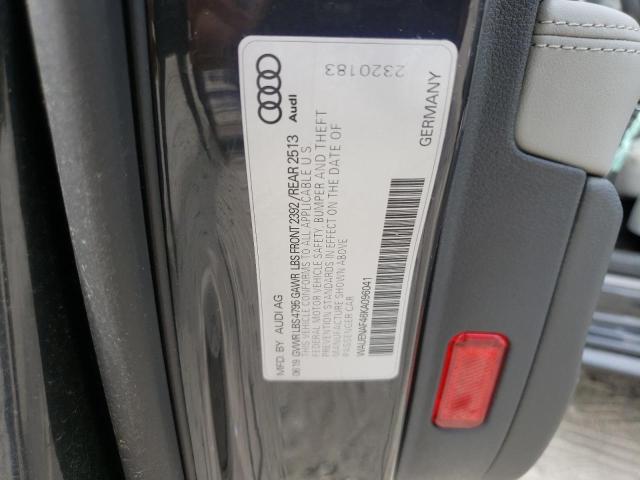 VIN WAUENAF46KA096041 2019 Audi A4, Premium Plus no.12