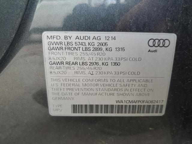 VIN WA1CMAFP0FA082417 2015 Audi Q5, Tdi Premium Plus no.13