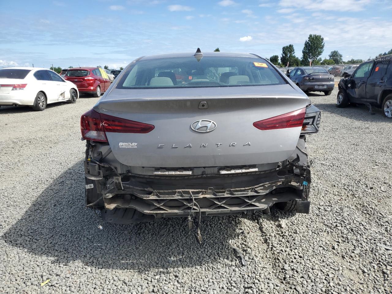 Lot #2876401817 2020 HYUNDAI ELANTRA SE