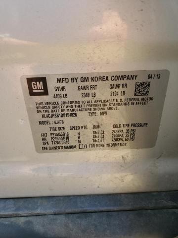 VIN KL4CJHSB1DB154826 2013 Buick Encore, Premium no.13