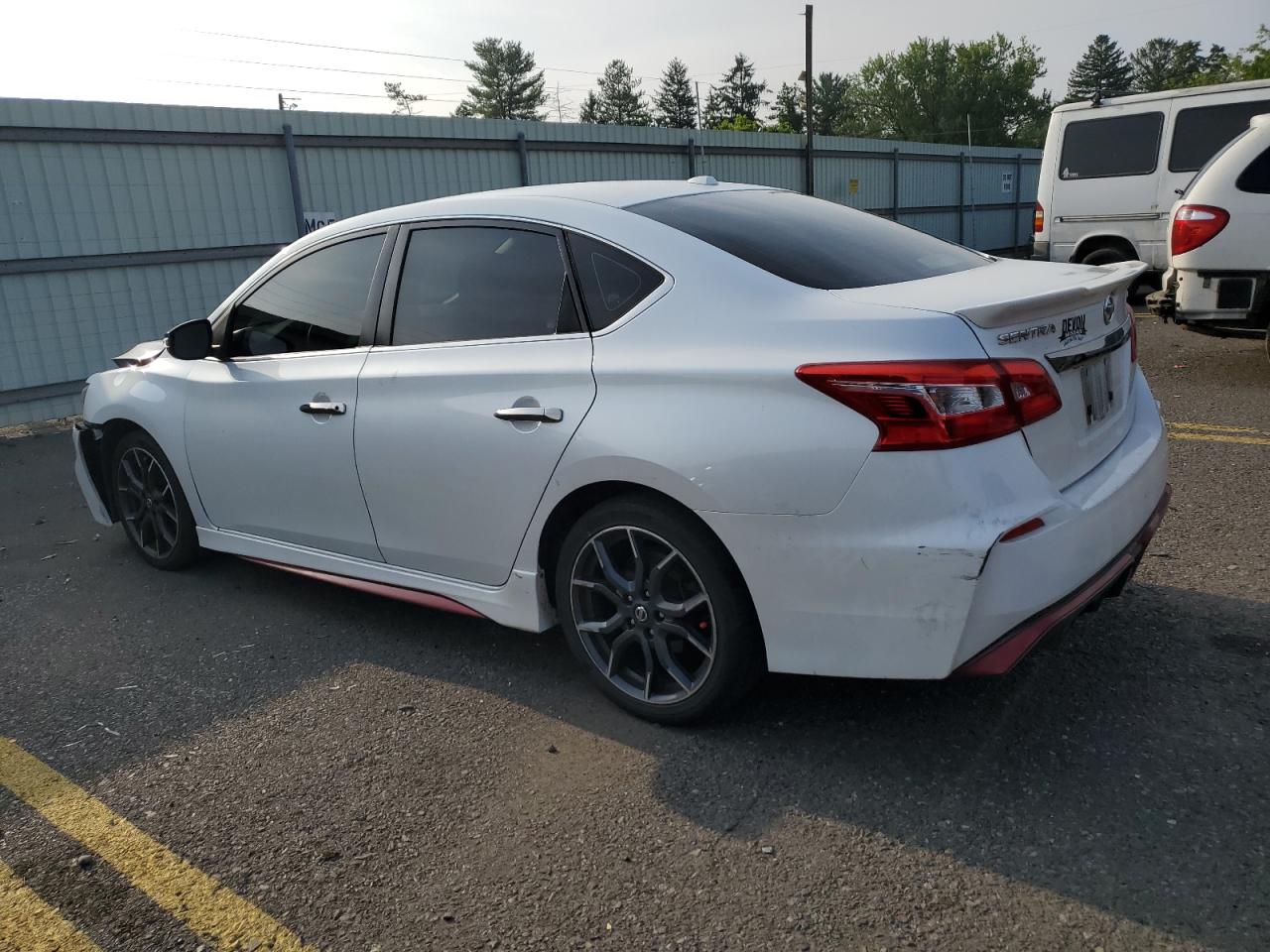 NISSAN SENTRA SR 2017 white  gas 3N1CB7APXHY351742 photo #3