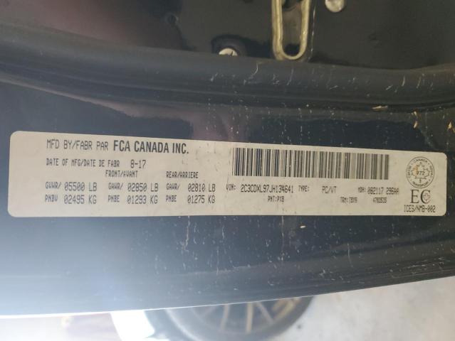 2018 DODGE CHARGER SR - 2C3CDXL97JH134641