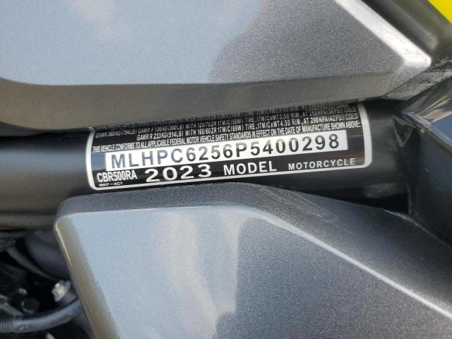 2023 HONDA CBR500 RA MLHPC6256P5400298