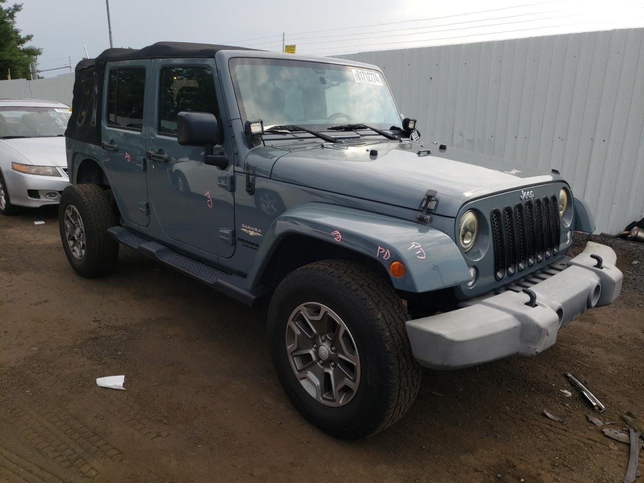 2015 Jeep Wrangler Unlimited Sahara vin: 1C4BJWEG3FL558253