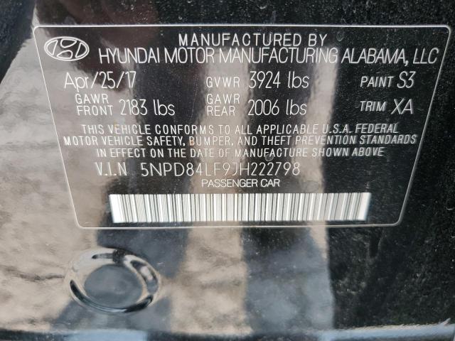 2018 HYUNDAI ELANTRA SE - 5NPD84LF9JH222798