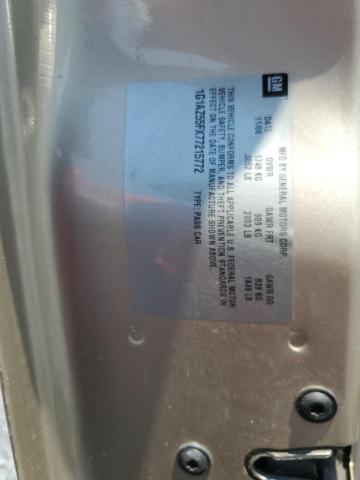 2007 Chevrolet Cobalt Ltz VIN: 1G1AZ55FX77215772 Lot: 61431754