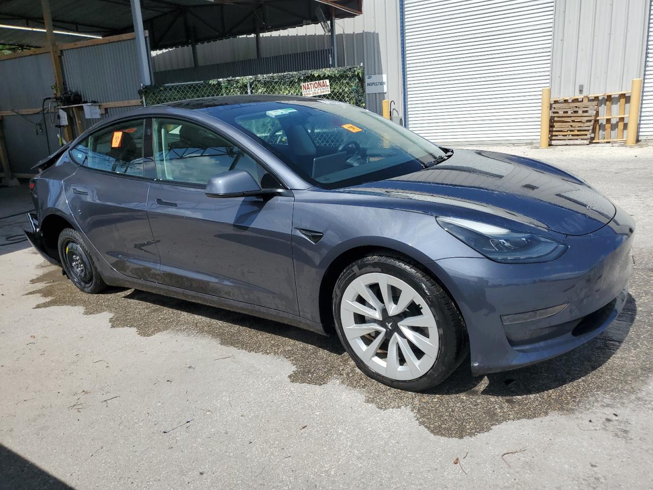 Lot #3027035801 2023 TESLA MODEL 3