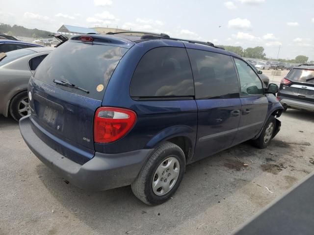 DODGE CARAVAN SE 2003 blue sports v flexible fuel 1D4GP25373B160848 photo #4