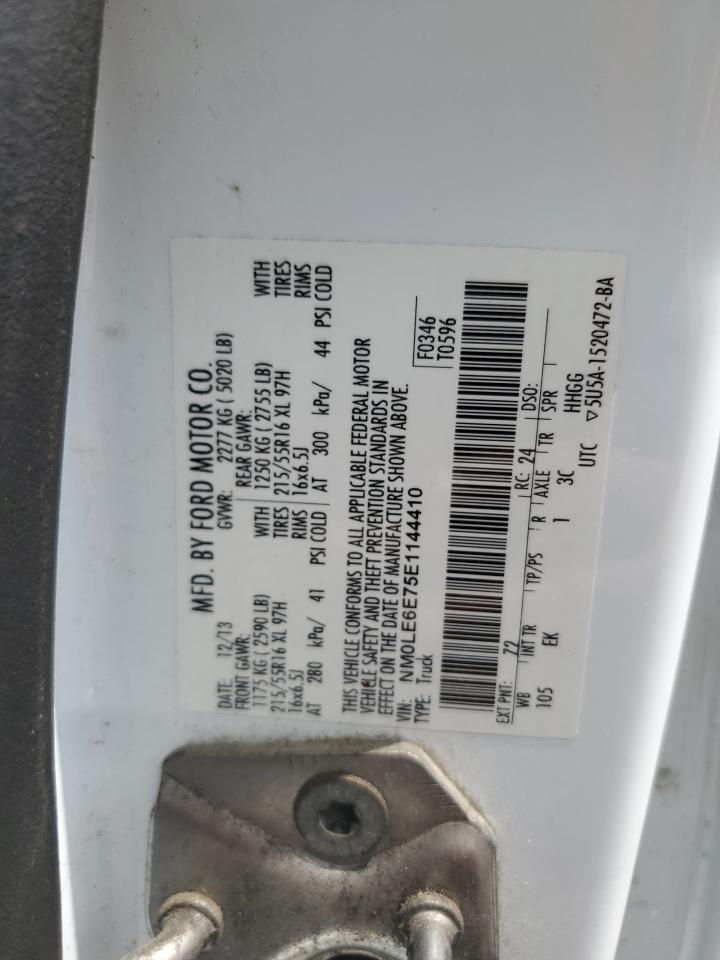 NM0LE6E75E1144410 2014 Ford Transit Connect Xl