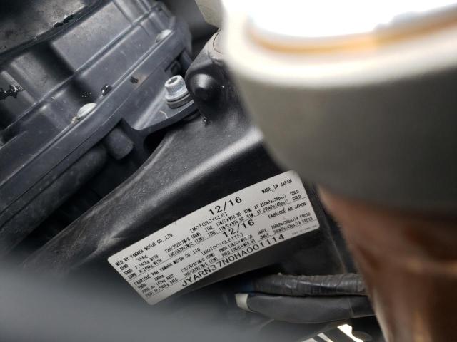 2017 YAMAHA FJ09 JYARN37N0HA001114
