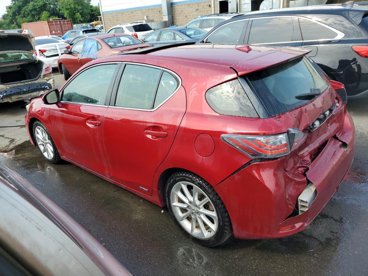 2013 Lexus Ct 200 vin: JTHKD5BH6D2124750