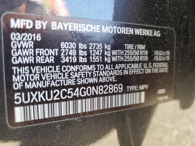 VIN 5UXKU2C54G0N82869 2016 BMW X6, Xdrive35I no.13