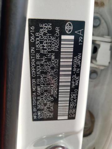 VIN JTDKDTB33G1131532 2016 Toyota Prius no.13