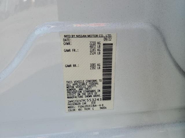 2023 NISSAN LEAF SV PL - 1N4CZ1CV7PC553243