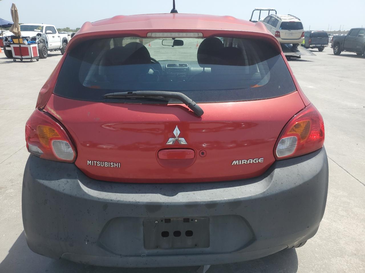 Lot #2894745831 2015 MITSUBISHI MIRAGE ES