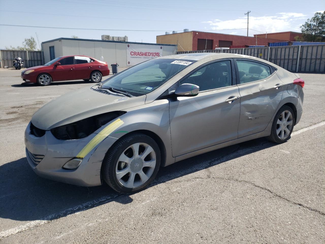 2013 Hyundai Elantra Gls vin: KMHDH4AE0DU700428