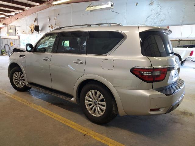 NISSAN ARMADA SV 2021 silver  gas JN8AY2AD7M9662044 photo #3