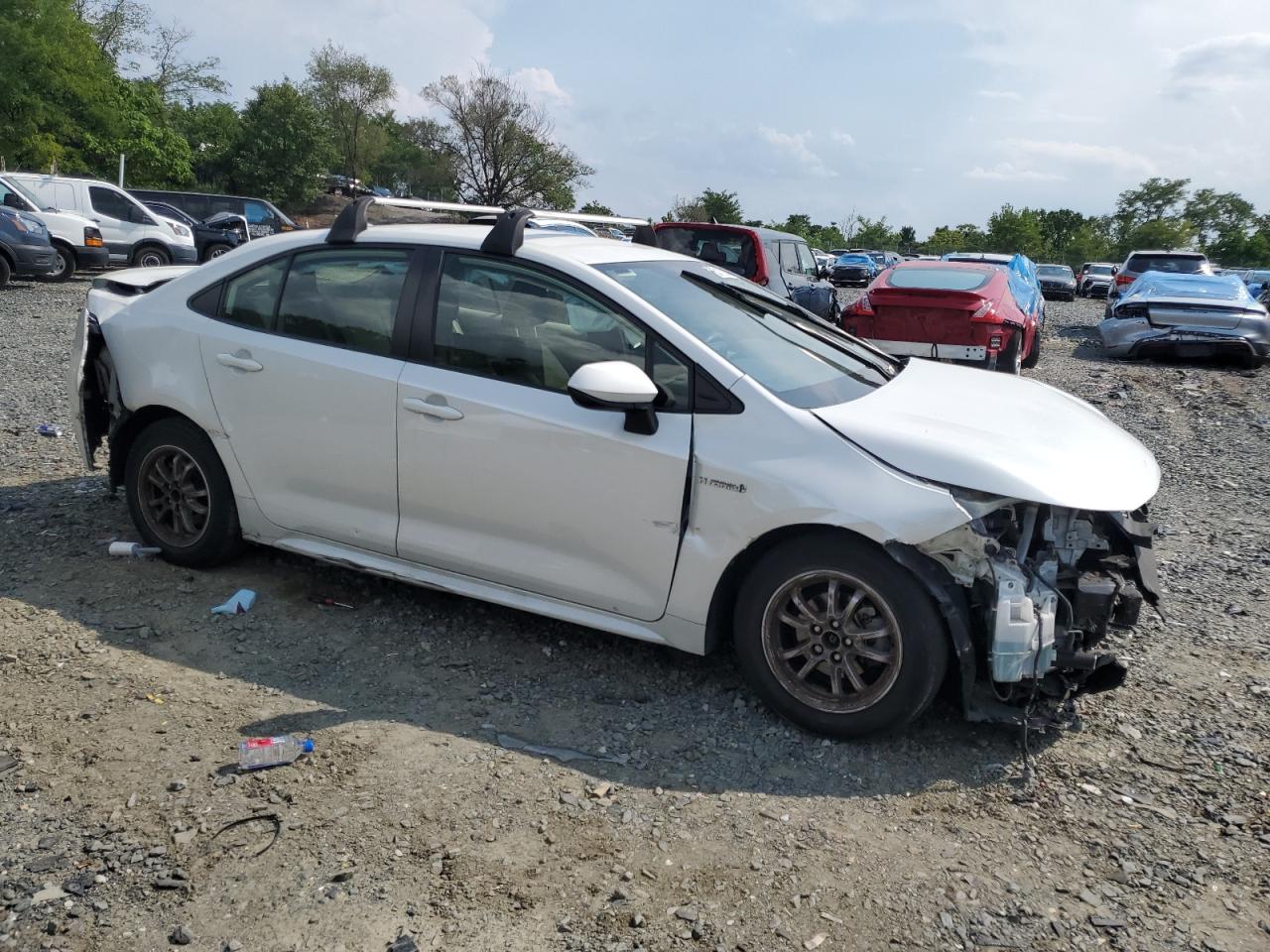 Lot #2919277719 2020 TOYOTA COROLLA LE