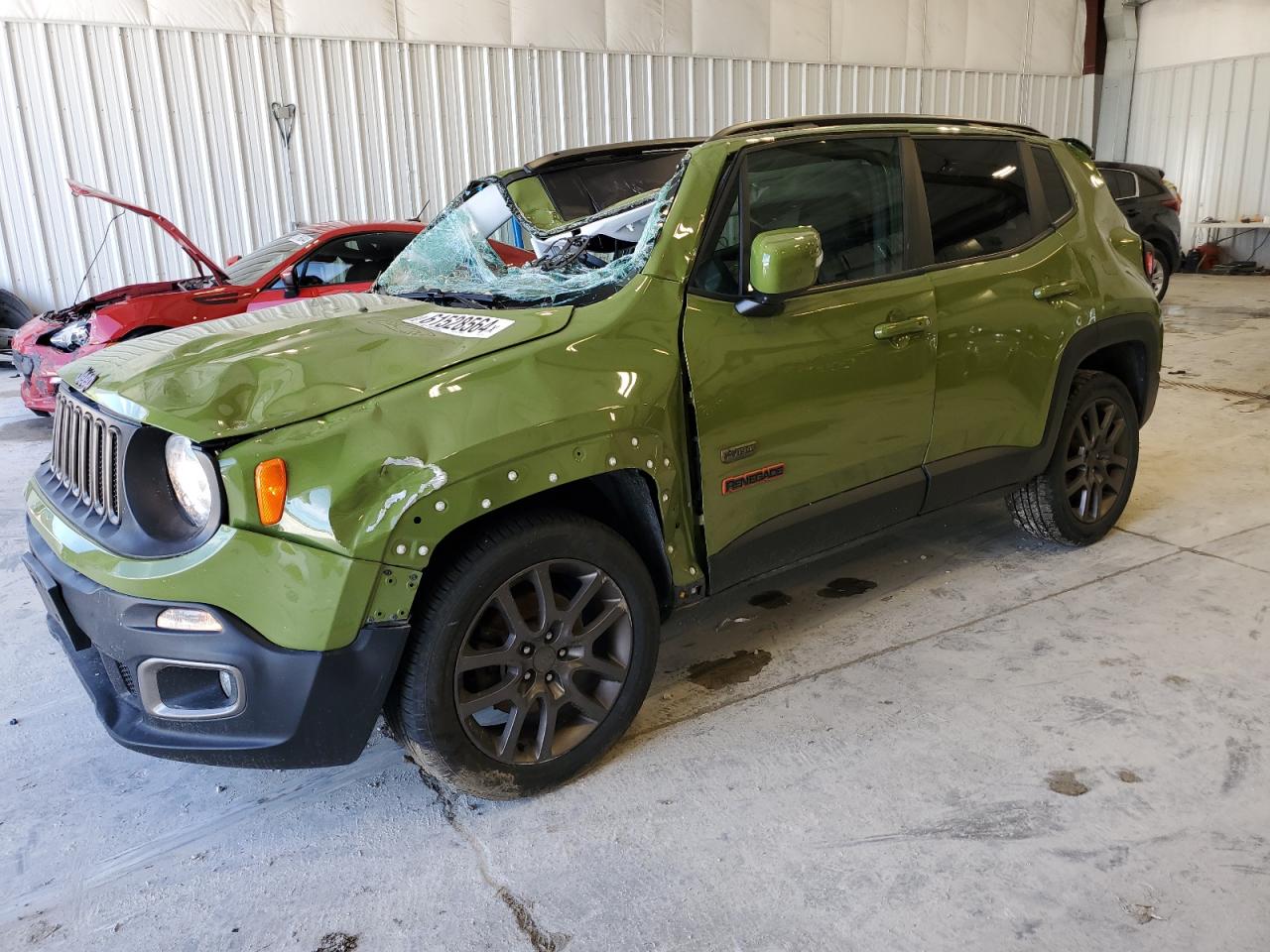 2016 Jeep Renegade Latitude vin: ZACCJBBT5GPD18293