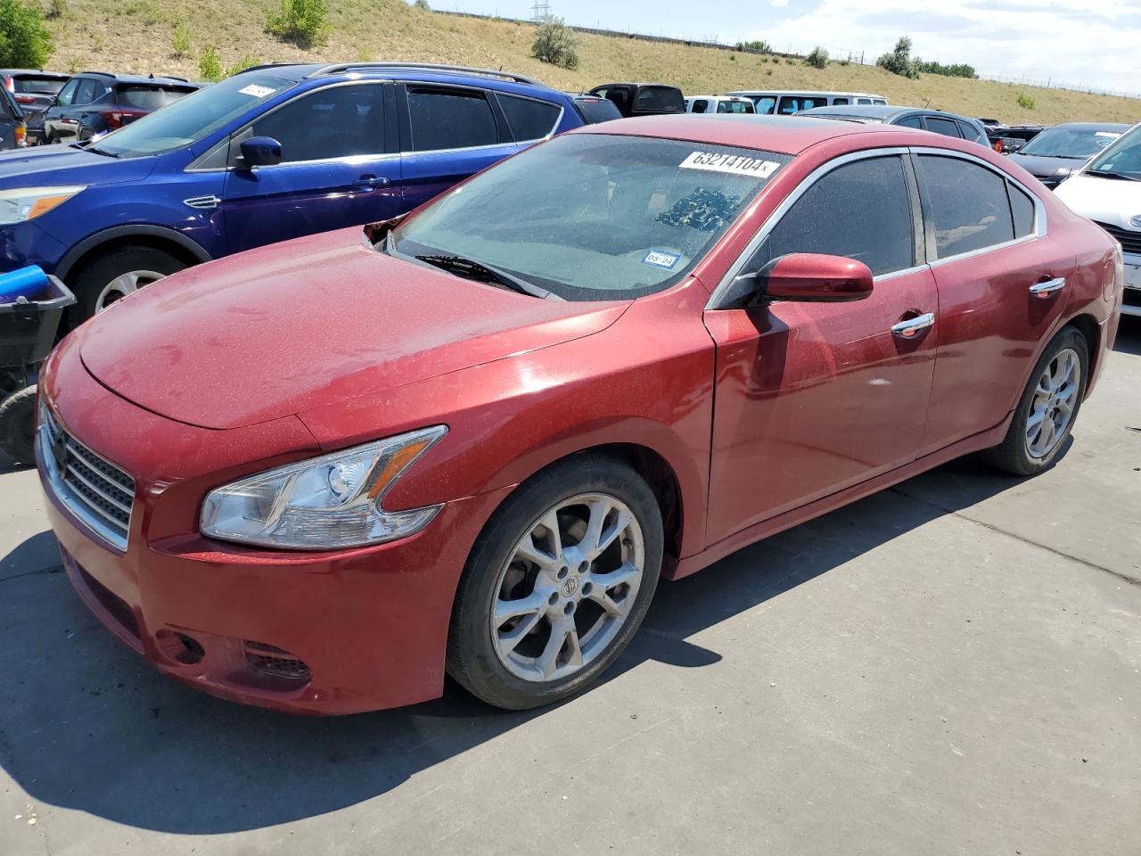 2014 Nissan Maxima S vin: 1N4AA5AP9EC482943