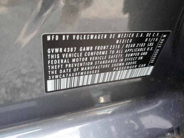 2015 VOLKSWAGEN GOLF SPORT - 3VWCA7AU8FM500589