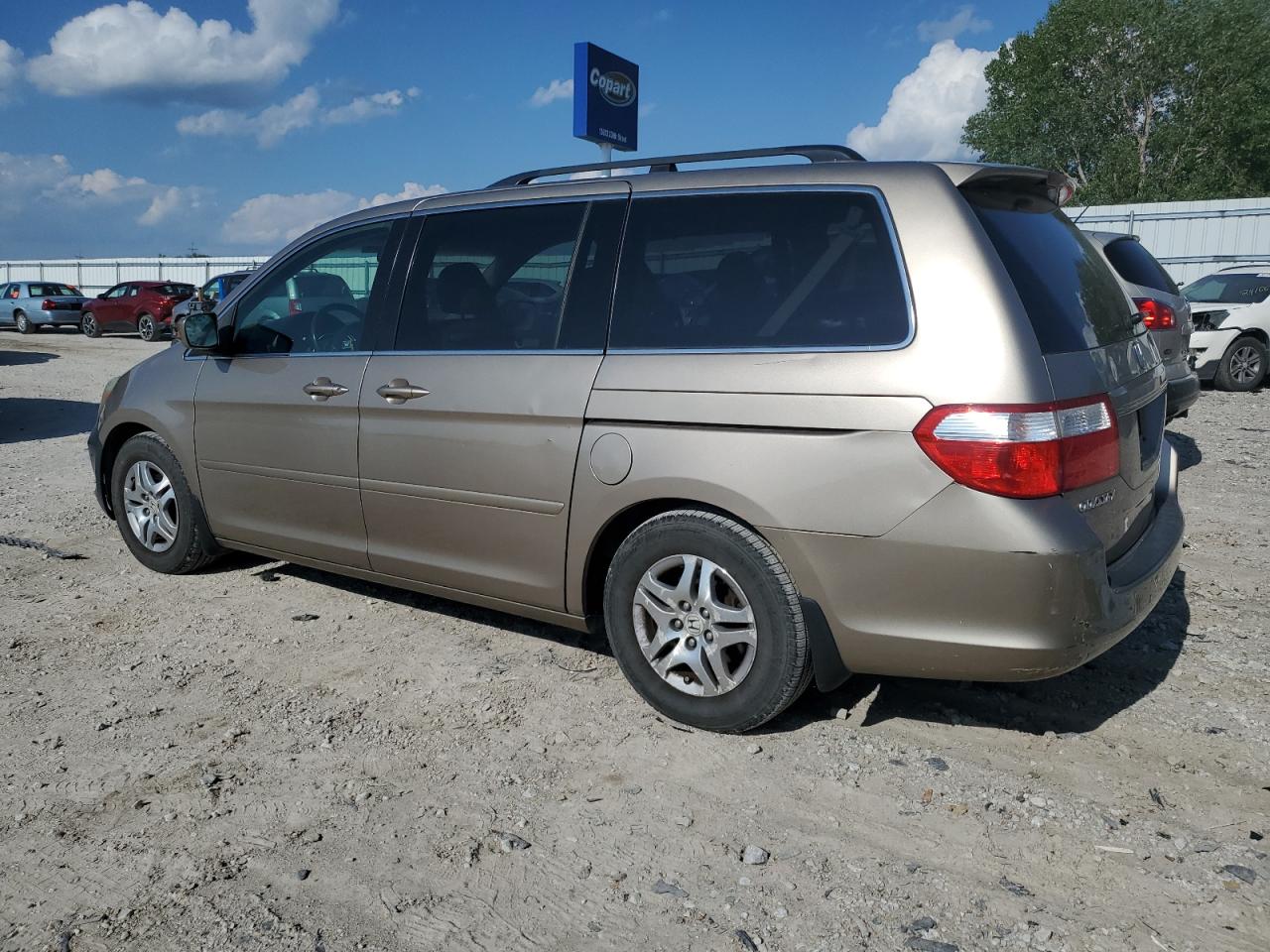 5FNRL38677B444934 2007 Honda Odyssey Exl