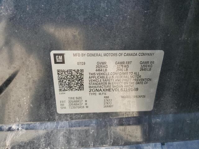 2020 CHEVROLET EQUINOX LS - 2GNAXHEV0L6119169
