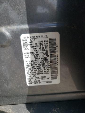 2017 NISSAN ROGUE S - JN8AT2MV7HW020904