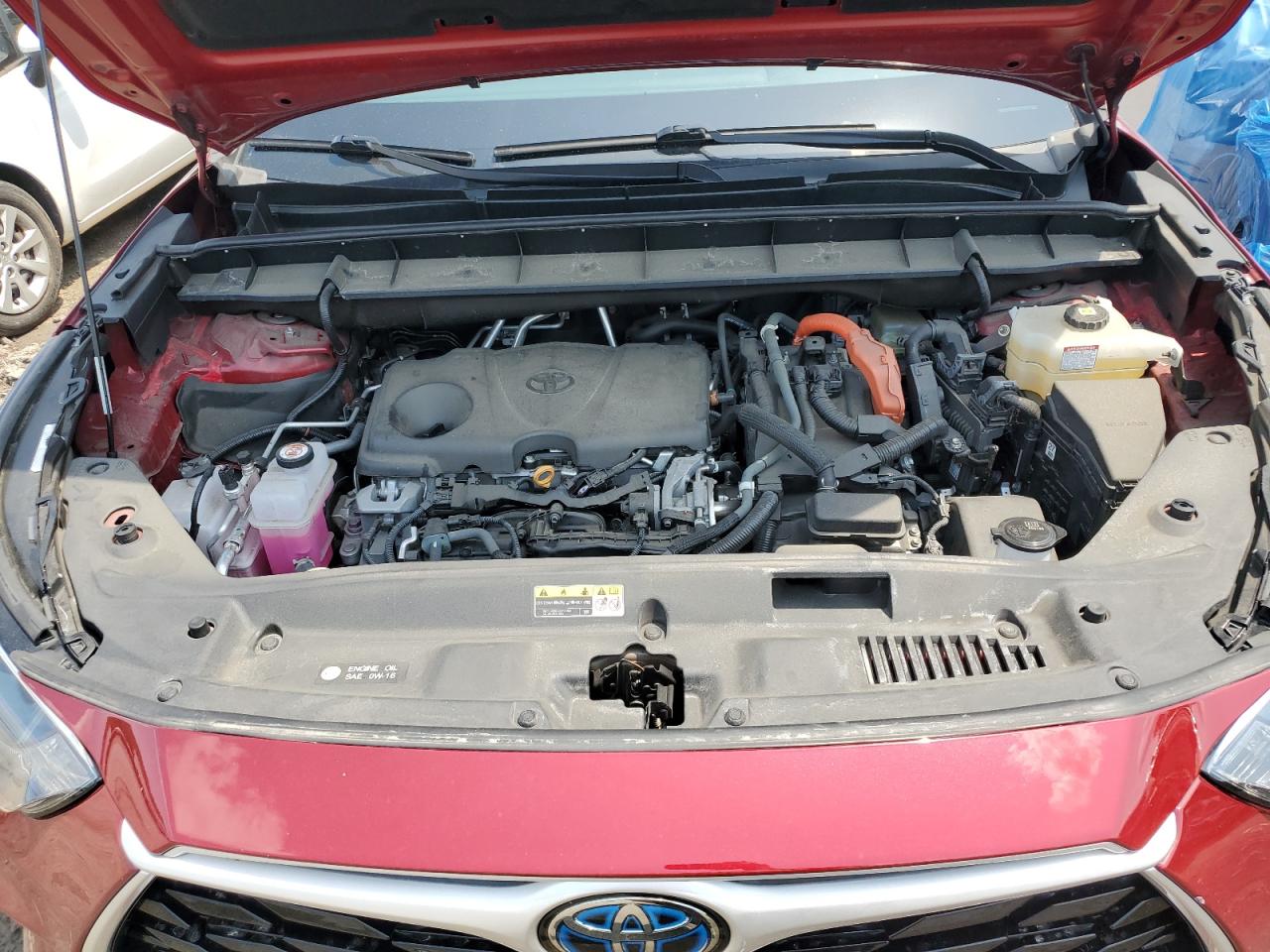 5TDBBRCH1MS527735 2021 Toyota Highlander Hybrid Le