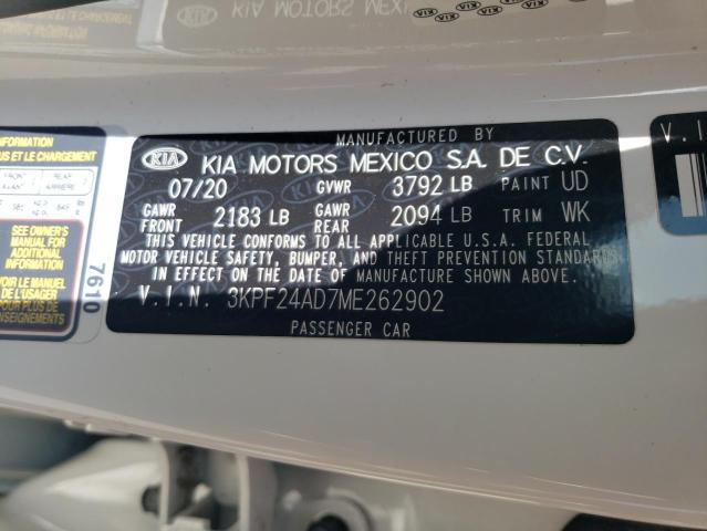 2021 KIA FORTE - 3KPF24AD7ME262902