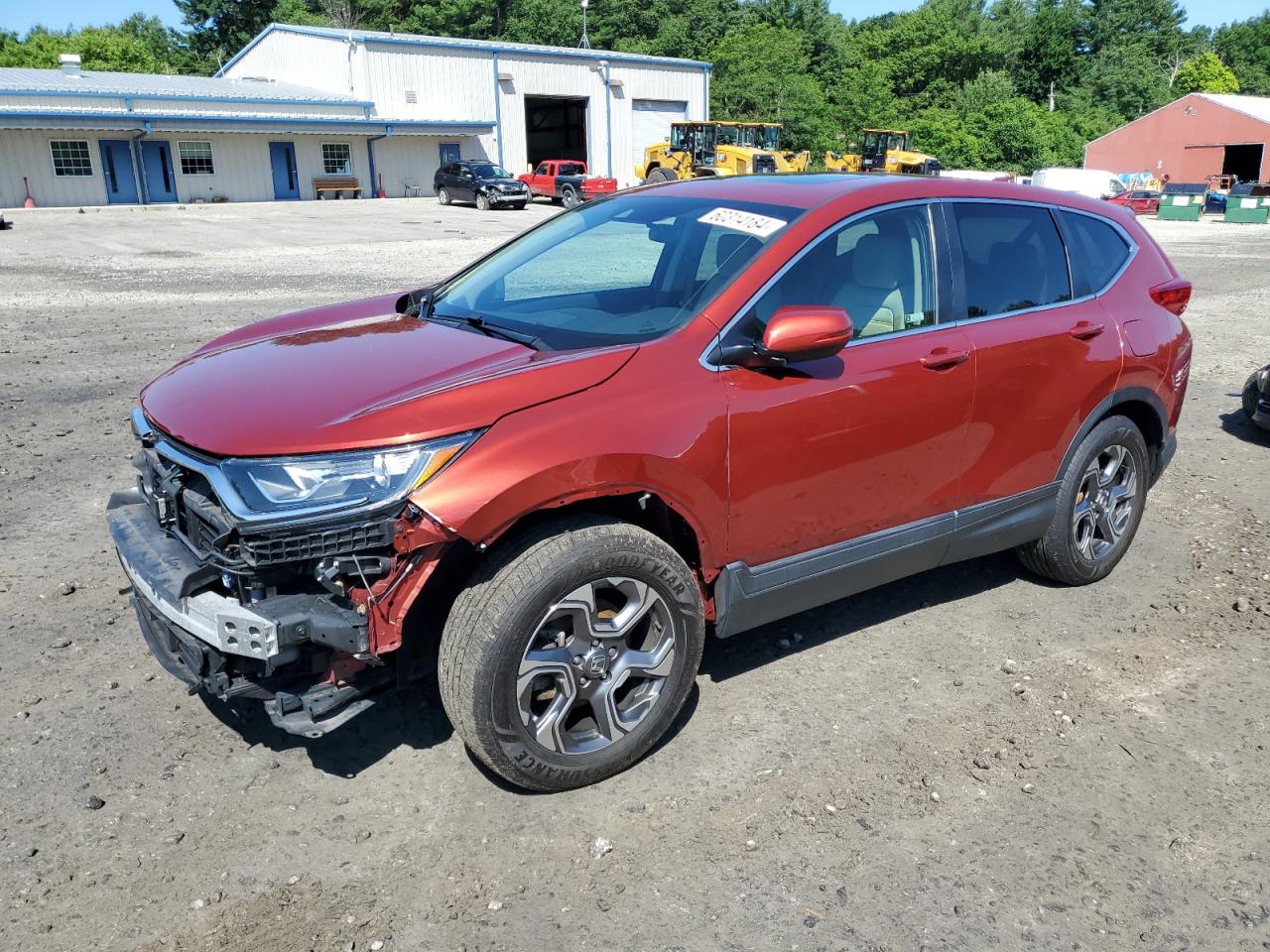 Lot #2857799109 2018 HONDA CR-V EX