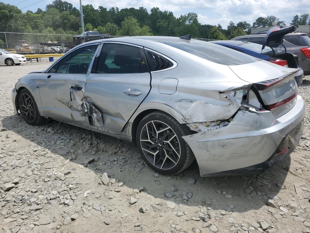 Lot #3029353688 2021 HYUNDAI SONATA N L