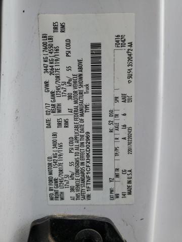 2017 FORD F150 - 1FTNF1CFXHKD02969
