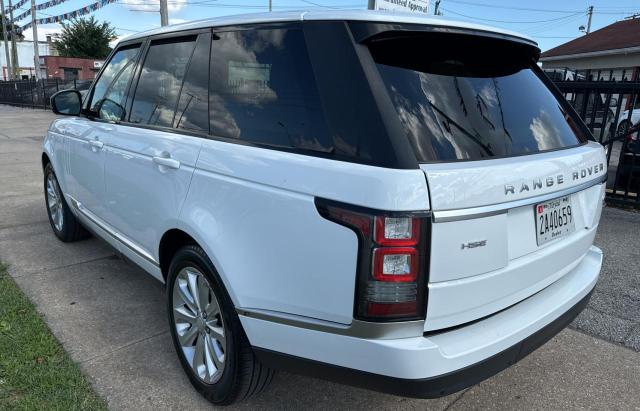 2015 Land Rover Range Rover Hse VIN: SALGS2VFXFA197255 Lot: 63343734