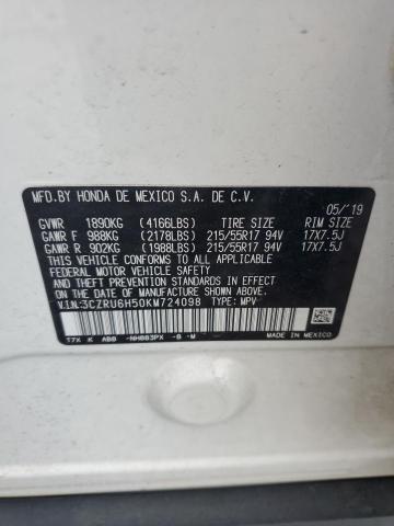 2019 HONDA HR-V EX - 3CZRU6H50KM724098