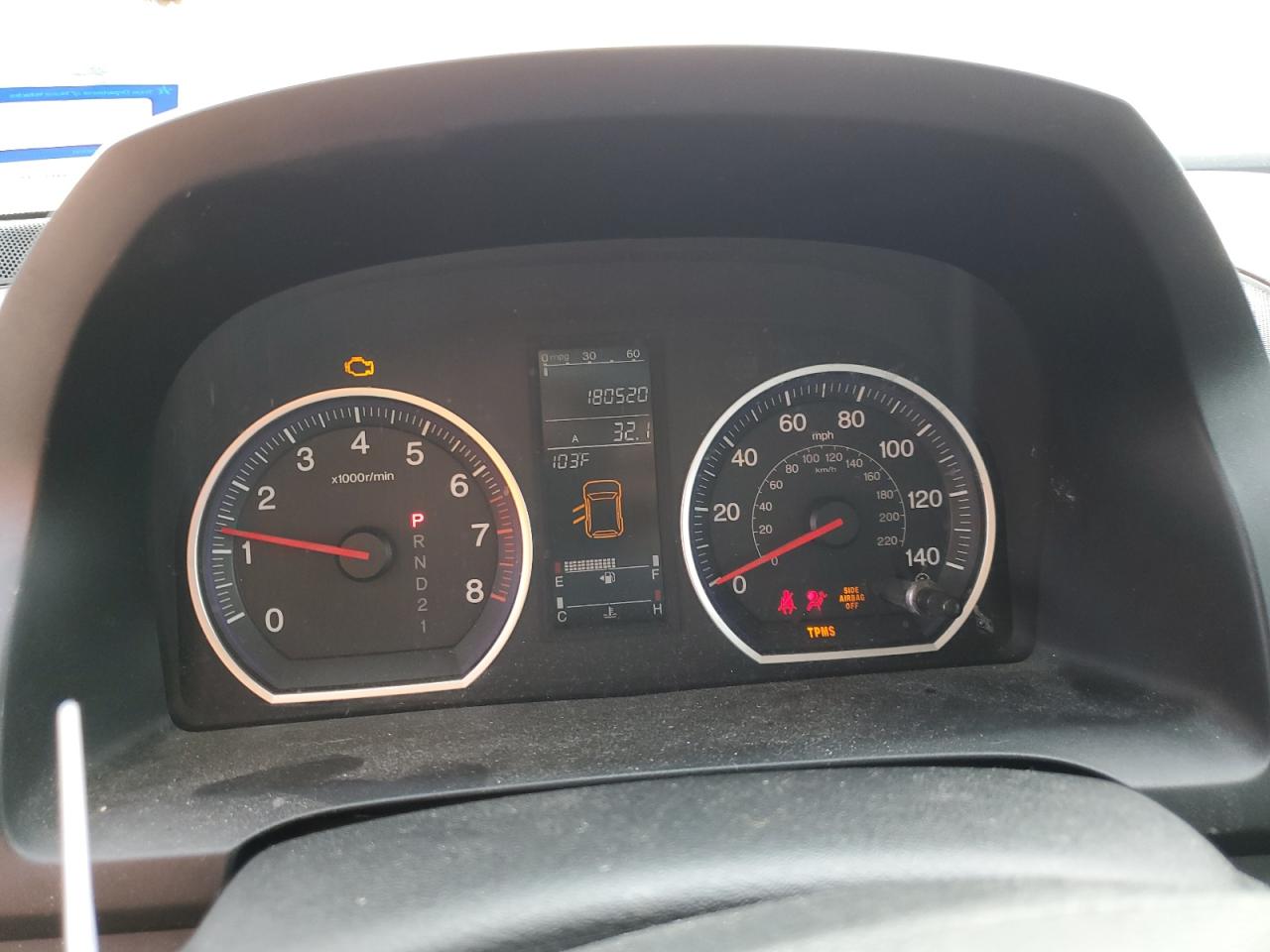 JHLRE48707C003431 2007 Honda Cr-V Exl