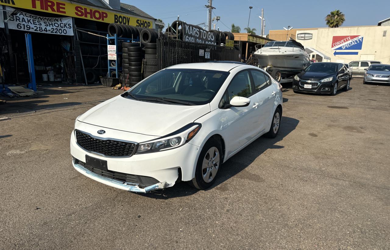 2017 Kia Forte Lx vin: 3KPFK4A78HE027103