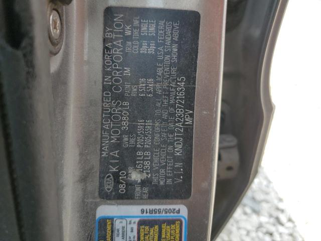 KNDJT2A23B7216345 2011 KIA SOUL
