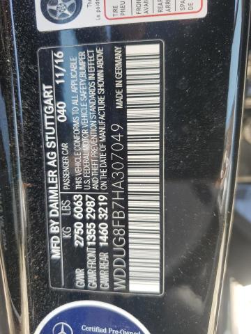 2017 MERCEDES-BENZ S 550 4MAT - WDDUG8FB7HA307049