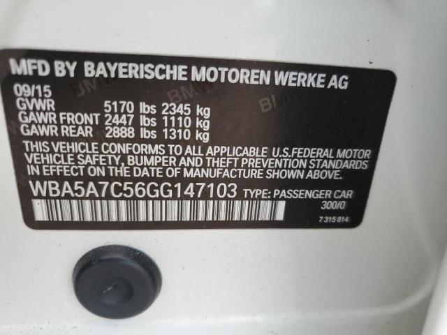 WBA5A7C56GG147103 2016 BMW 5 SERIES - Image 13